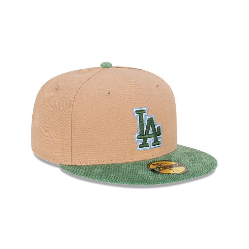 GORRA 59FIFTY MLB  LOS ANGELES DODGERS OASIS LIGHT BEIGE - 2