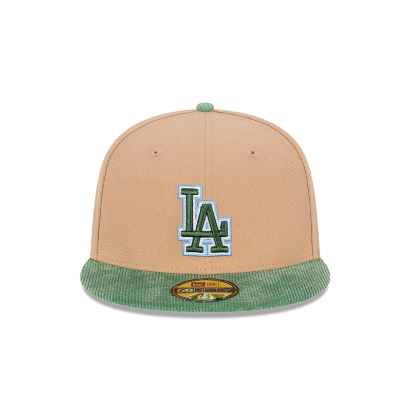 GORRA 59FIFTY MLB  LOS ANGELES DODGERS OASIS LIGHT BEIGE - 4