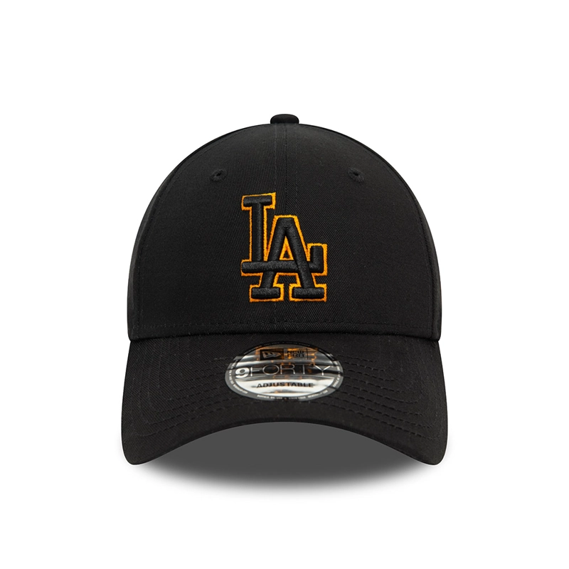 GORRA 9FORTY MLB  LOS ANGELES DODGERS OUTLINE LOGO BLACK - 2