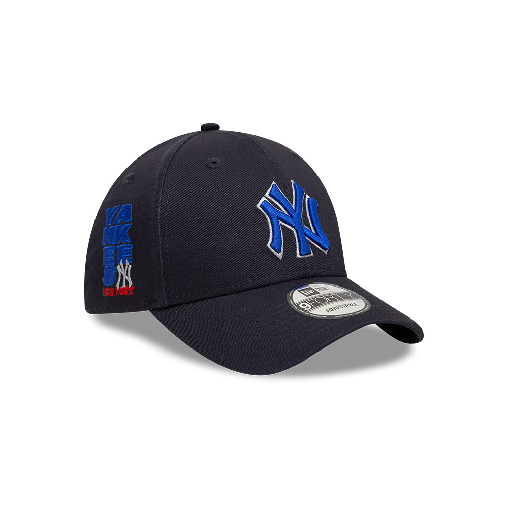 GORRA 9FORTY MLB NEW YORK YANKEES SIDE PATCH NAVY - 2