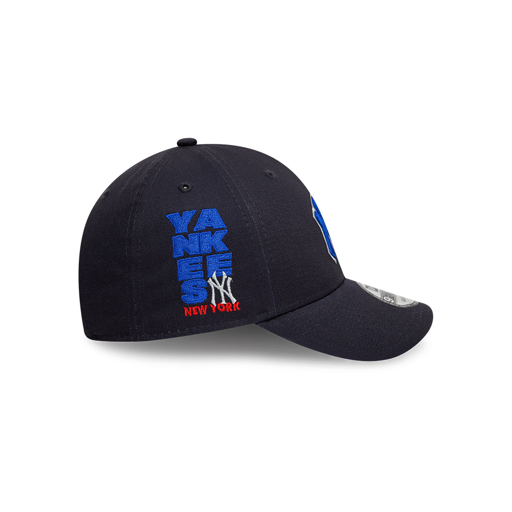 GORRA 9FORTY MLB NEW YORK YANKEES SIDE PATCH NAVY - 4
