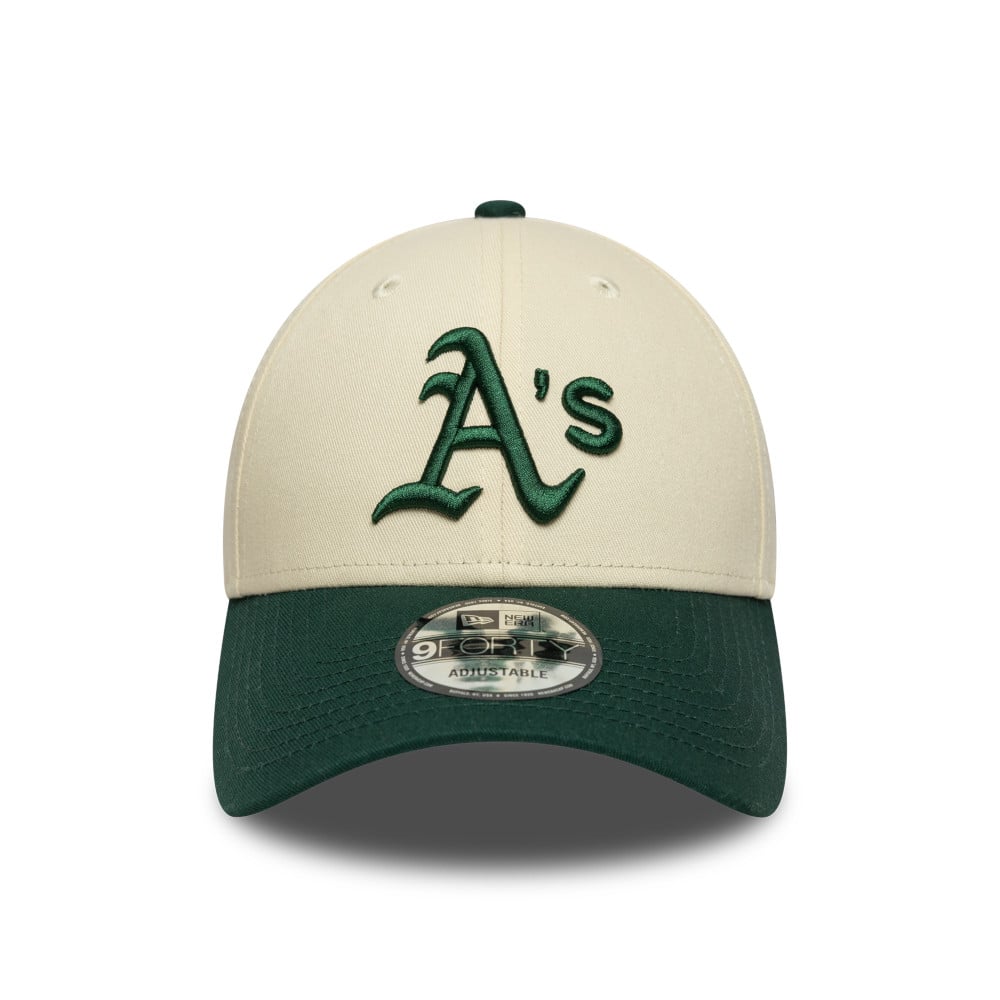 GORRA 9FORTY MLB  OAKLAND ATHLETICS COLOUR BLOCK LIGHT BEIGE - 2