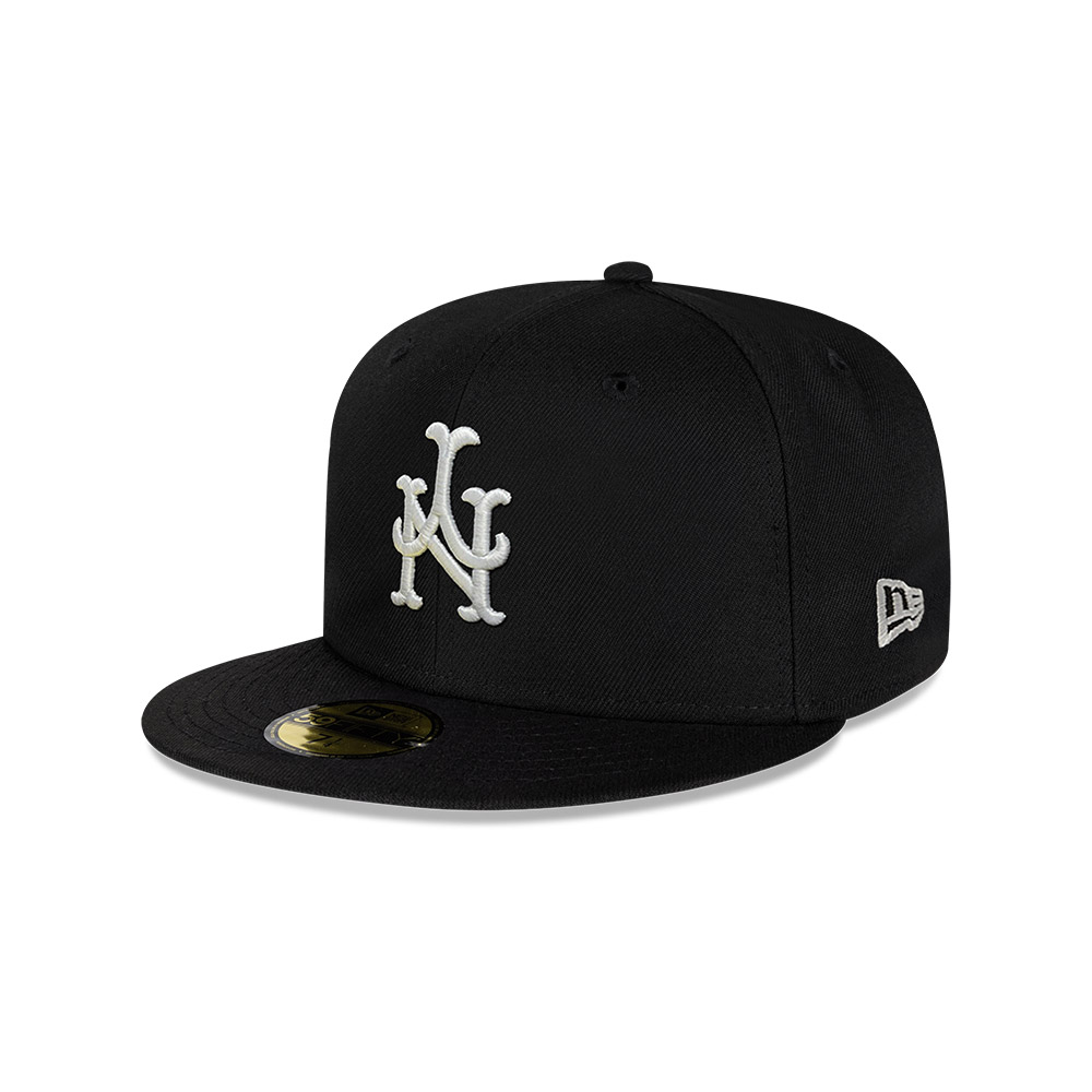 GORRA 59FIFTY MLB  NEW YORK METS UPSIDE DOWN BLACK - 2