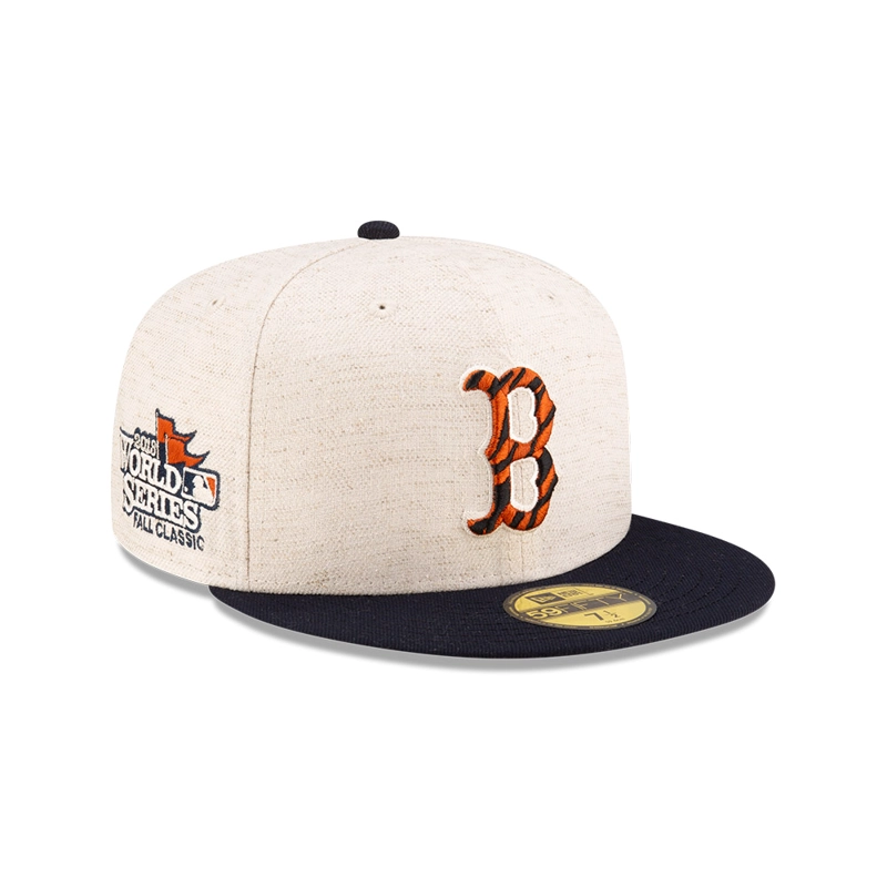 GORRA 59FIFTY MLB BOSTON RED SOX HEMP NATURAL BEIGE - 2