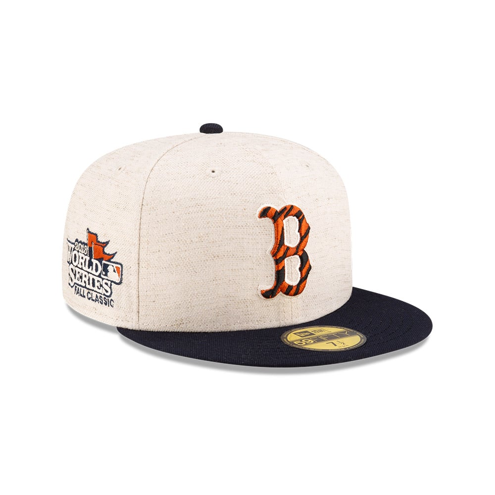GORRA 59FIFTY MLB BOSTON RED SOX HEMP NATURAL BEIGE - 2