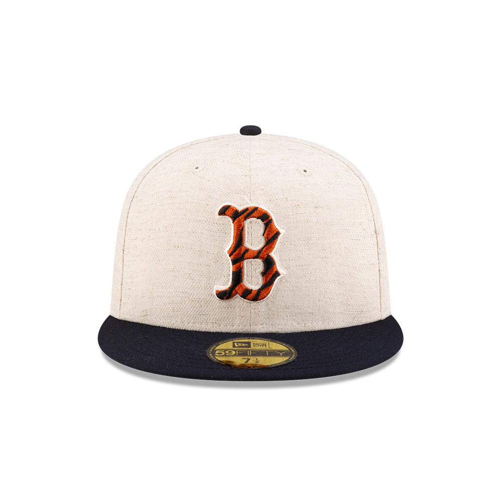 GORRA 59FIFTY MLB BOSTON RED SOX HEMP NATURAL BEIGE - 3