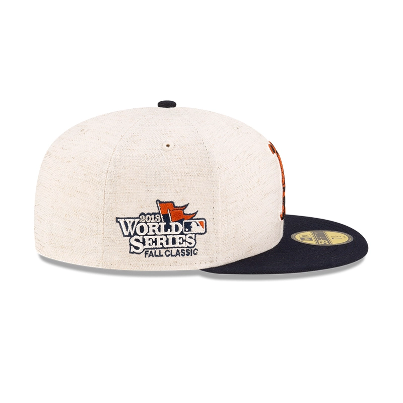 GORRA 59FIFTY MLB BOSTON RED SOX HEMP NATURAL BEIGE - 6