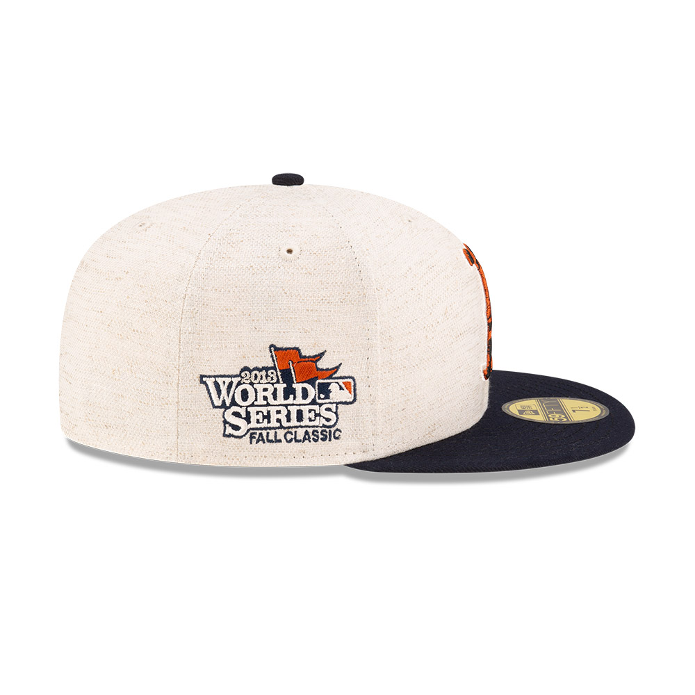 GORRA 59FIFTY MLB BOSTON RED SOX HEMP NATURAL BEIGE - 6