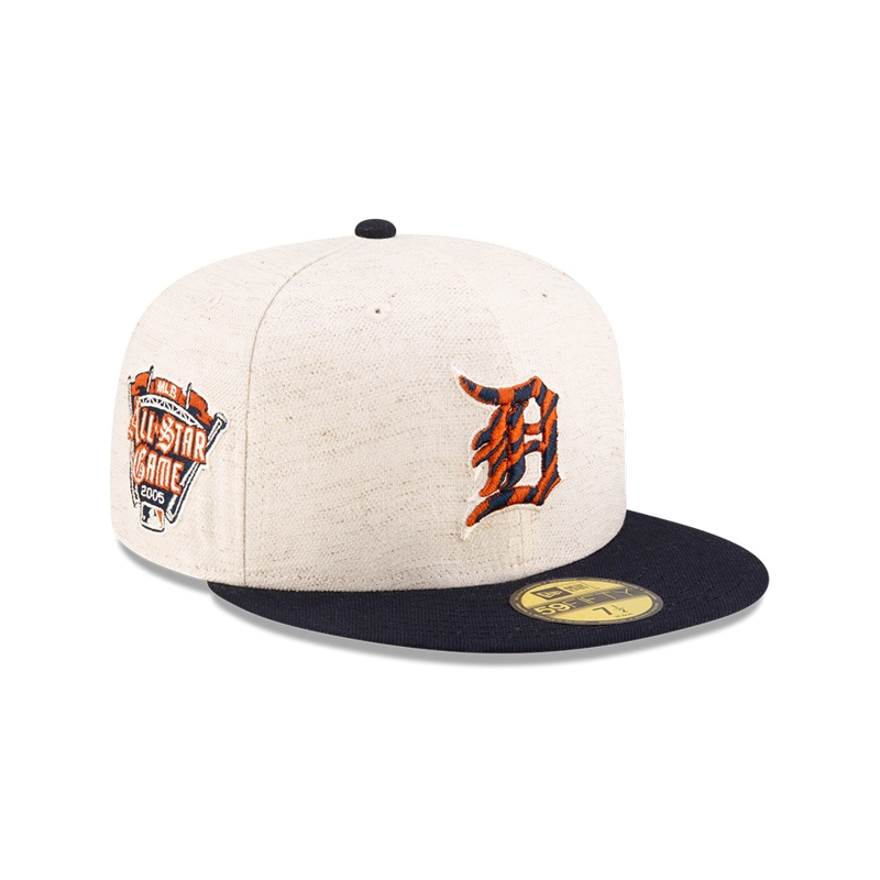 GORRA 59FIFTY MLB DETROIT TIGERS HEMP NATURAL BEIGE - 2