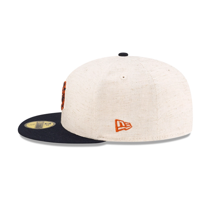 GORRA 59FIFTY MLB DETROIT TIGERS HEMP NATURAL BEIGE - 4