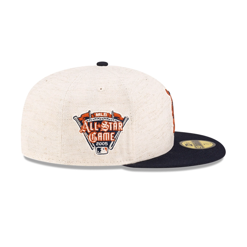 GORRA 59FIFTY MLB DETROIT TIGERS HEMP NATURAL BEIGE - 6