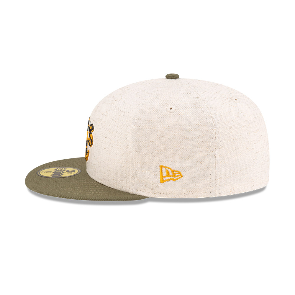 GORRA 59FIFTY MLB OAKLAND ATHLETICS HEMP NATURAL BEIGE - 4