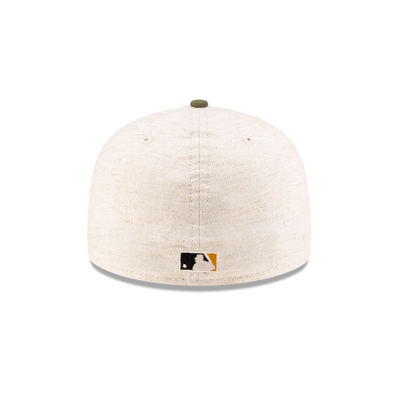 GORRA 59FIFTY MLB OAKLAND ATHLETICS HEMP NATURAL BEIGE - 5