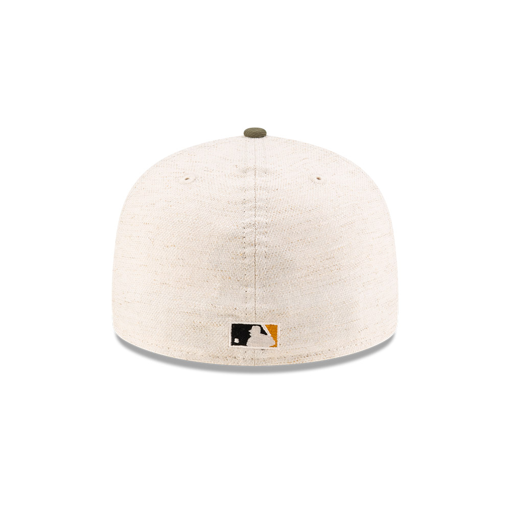 GORRA 59FIFTY MLB OAKLAND ATHLETICS HEMP NATURAL BEIGE - 5