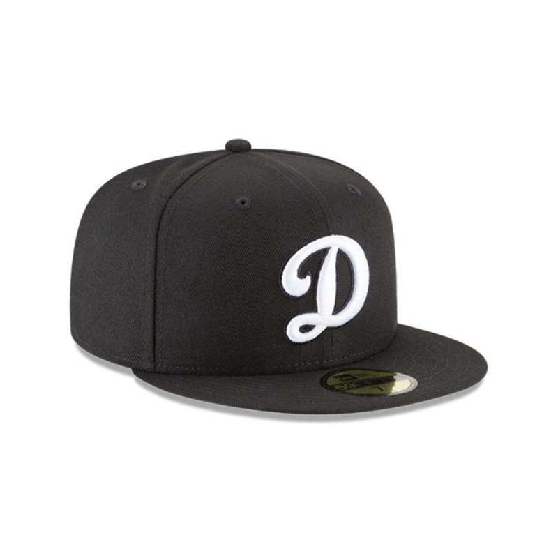 GORRA 59FIFTY MLB LOS ANGELES DODGERS CLASSIC BLACK - 1