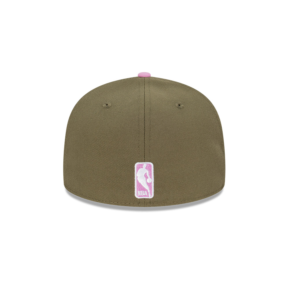GORRA 59FIFTY NBA CHICAGO BULLS LAVANDER FIELDS GREEN MED - 5