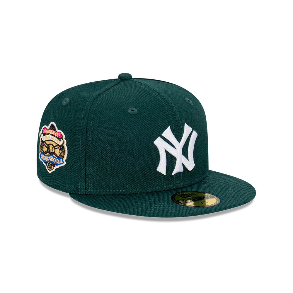 GORRA 59FIFTY MLB NEW YORK YANKEES REGAL GREENS VERDE OSCURO - 2
