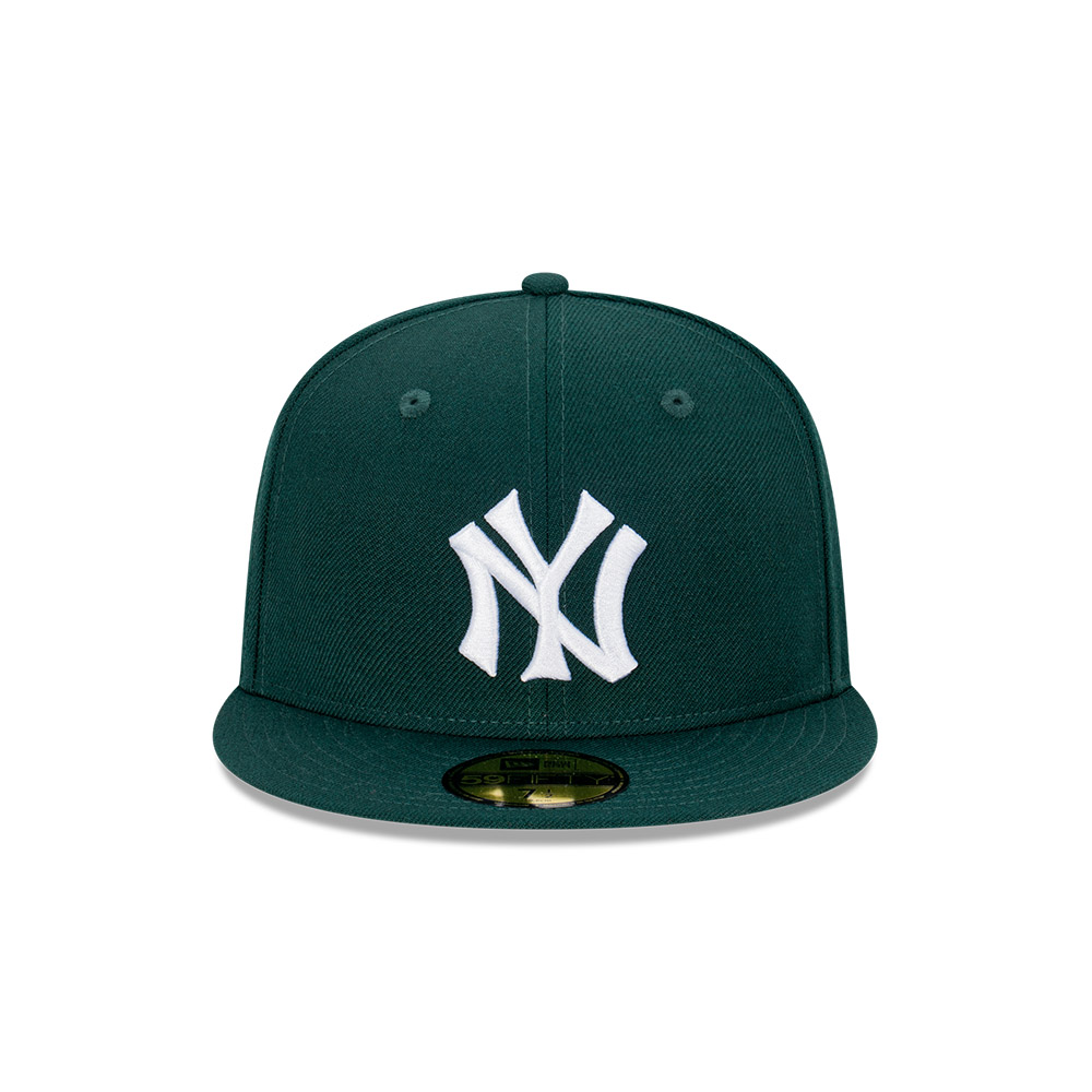 GORRA 59FIFTY MLB NEW YORK YANKEES REGAL GREENS VERDE OSCURO - 4