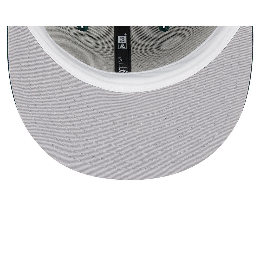 GORRA 59FIFTY MLB OAKLAND ATHLETICS EVERGREEN VERDE OSCURO - 7