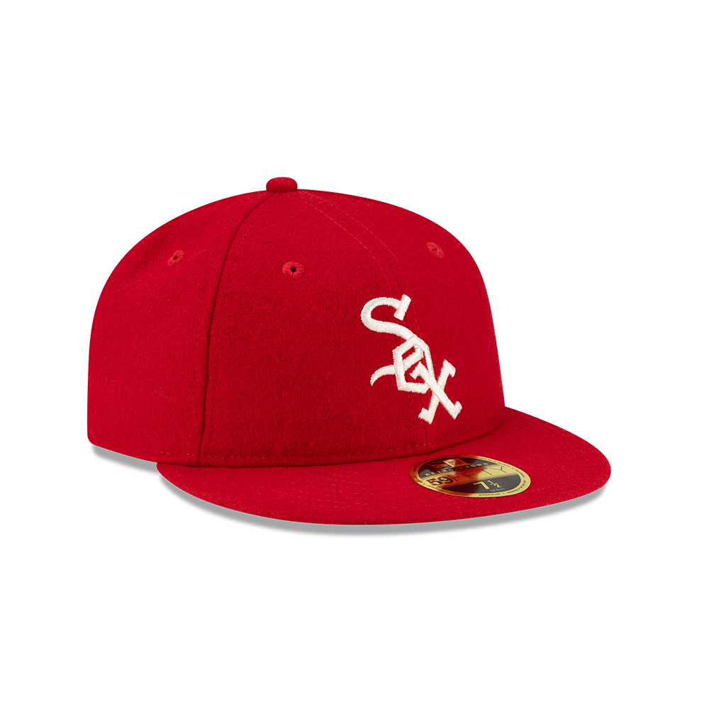 GORRA 59FIFTY CHICAGO WHITE SOX FOG MLB 2025 ROJO - 2