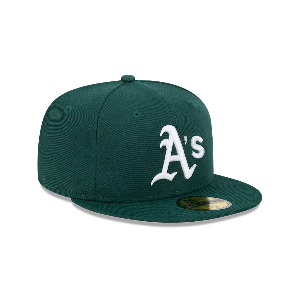 GORRA 59FIFTY MLB OAKLAND ATHLETICS TEAM VERBIAGE VERDE - 2