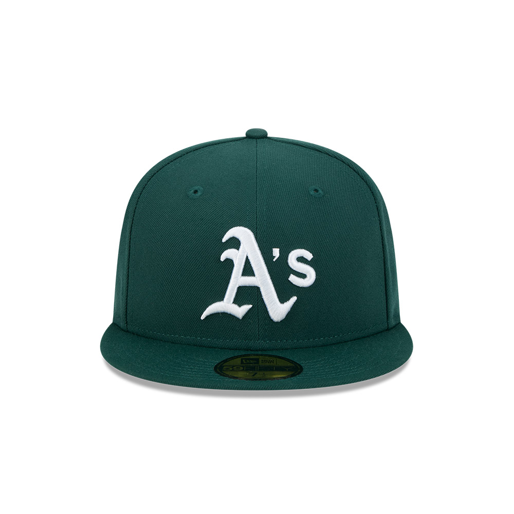 GORRA 59FIFTY MLB OAKLAND ATHLETICS TEAM VERBIAGE VERDE - 3