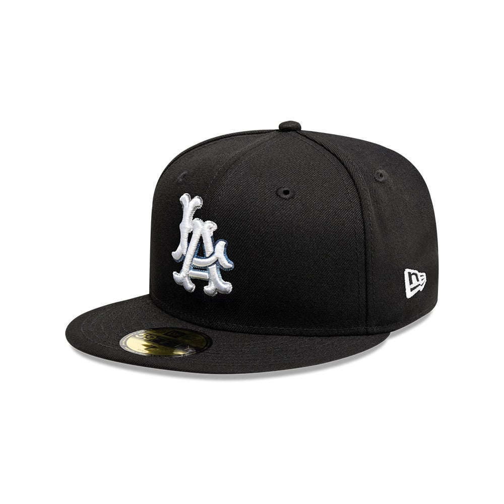 GORRA 59FIFTY MLB LOS ANGELES ANGELS PACK RACEWAY NEGRO - 1