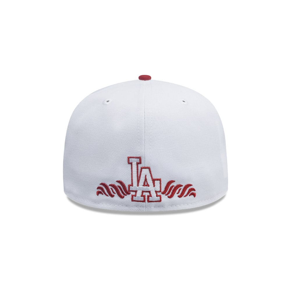 GORRA 59FIFTY LOS ANGELES DODGERS MLB CITY ELEMENTS ROJO - 6