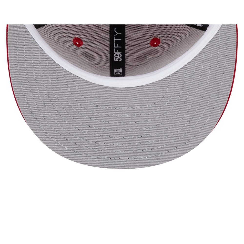 GORRA 59FIFTY NBA CHICAGO BULLS EVERGREEN ROJO - 7