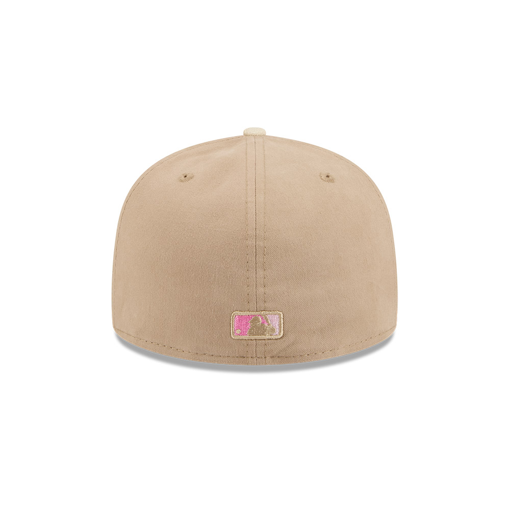 GORRA 59FIFTY MLB CHICAGO WHITE SOX HAND STITCHED FLORAL BEIGE - 5