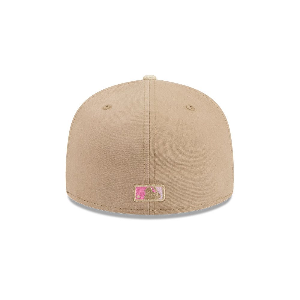 GORRA 59FIFTY LOS ANGELES DODGERS HAND STITCHED FLORAL BEIGE - 5