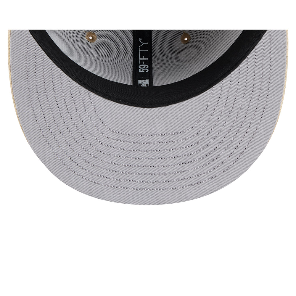 GORRA 59FIFTY LOS ANGELES DODGERS HAND STITCHED FLORAL BEIGE - 7
