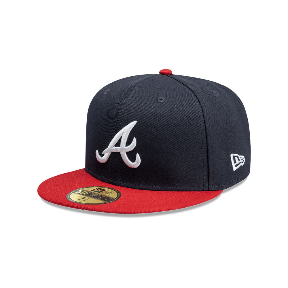 GORRA 59FIFTY MLB ATLANTA BRAVES MVP AZUL - 1