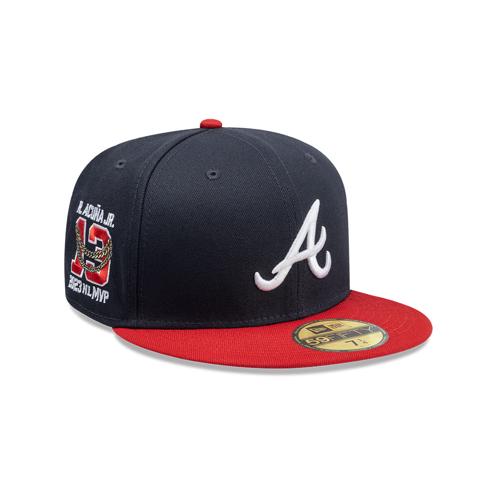 GORRA 59FIFTY MLB ATLANTA BRAVES MVP AZUL - 2