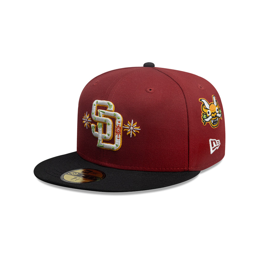 GORRA 59FIFTY SAN DIEGO PADRES MLB CITY ELEMENTS ROJO - 1