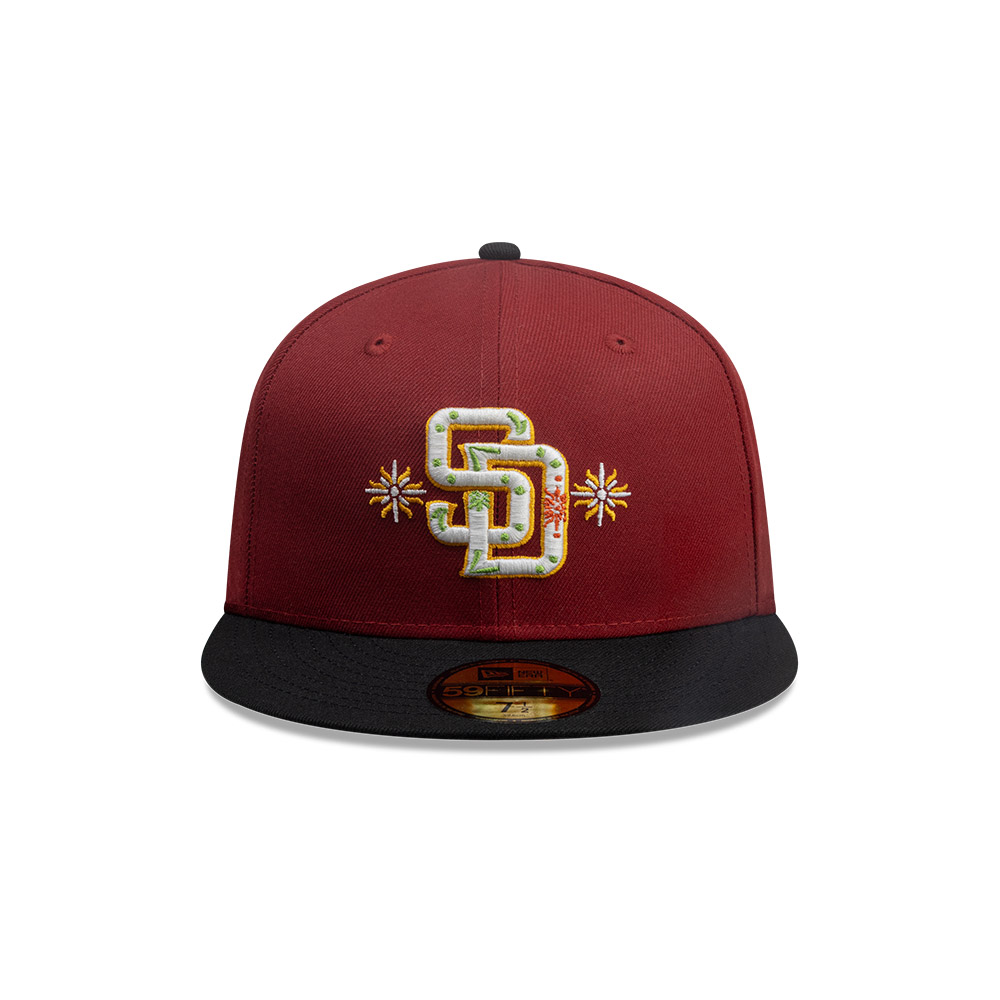 GORRA 59FIFTY SAN DIEGO PADRES MLB CITY ELEMENTS ROJO - 4