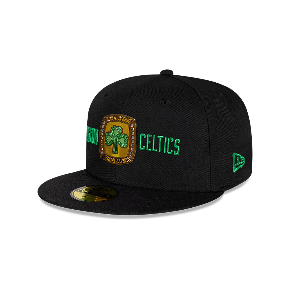 GORRA 59FIFTY BOSTON CELTICS 18X NBA CHAMPIONS NEGRO - 2