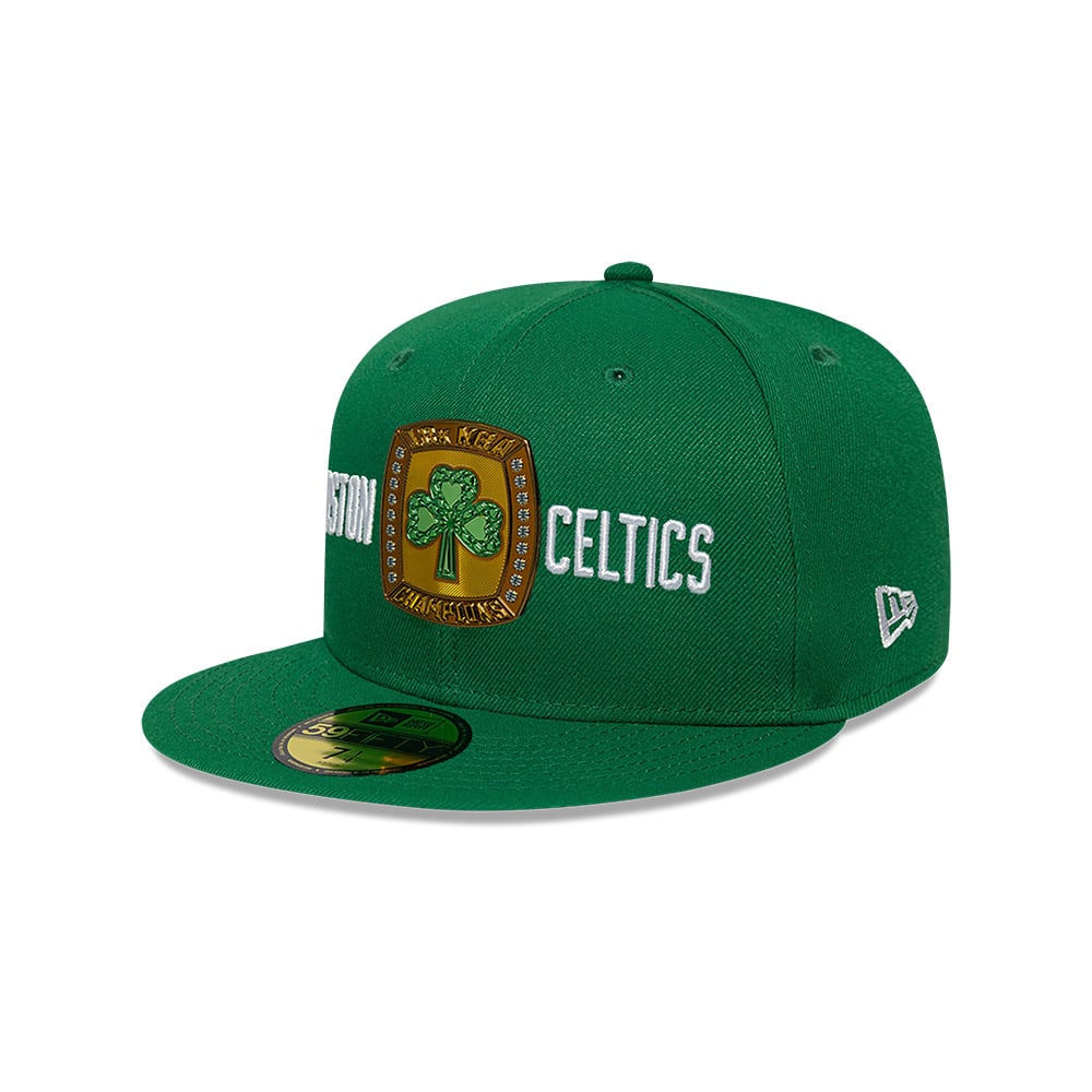 GORRA 59FIFTY BOSTON CELTICS 18X NBA CHAMPIONS VERDE - 2