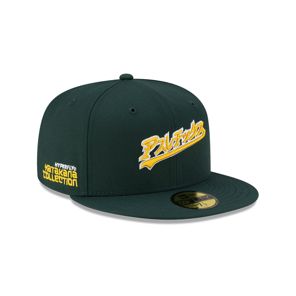 GORRA 59FIFTY OAKLAND ATHLETICS HYPERFLY X MLB 2025 VERDE - 2