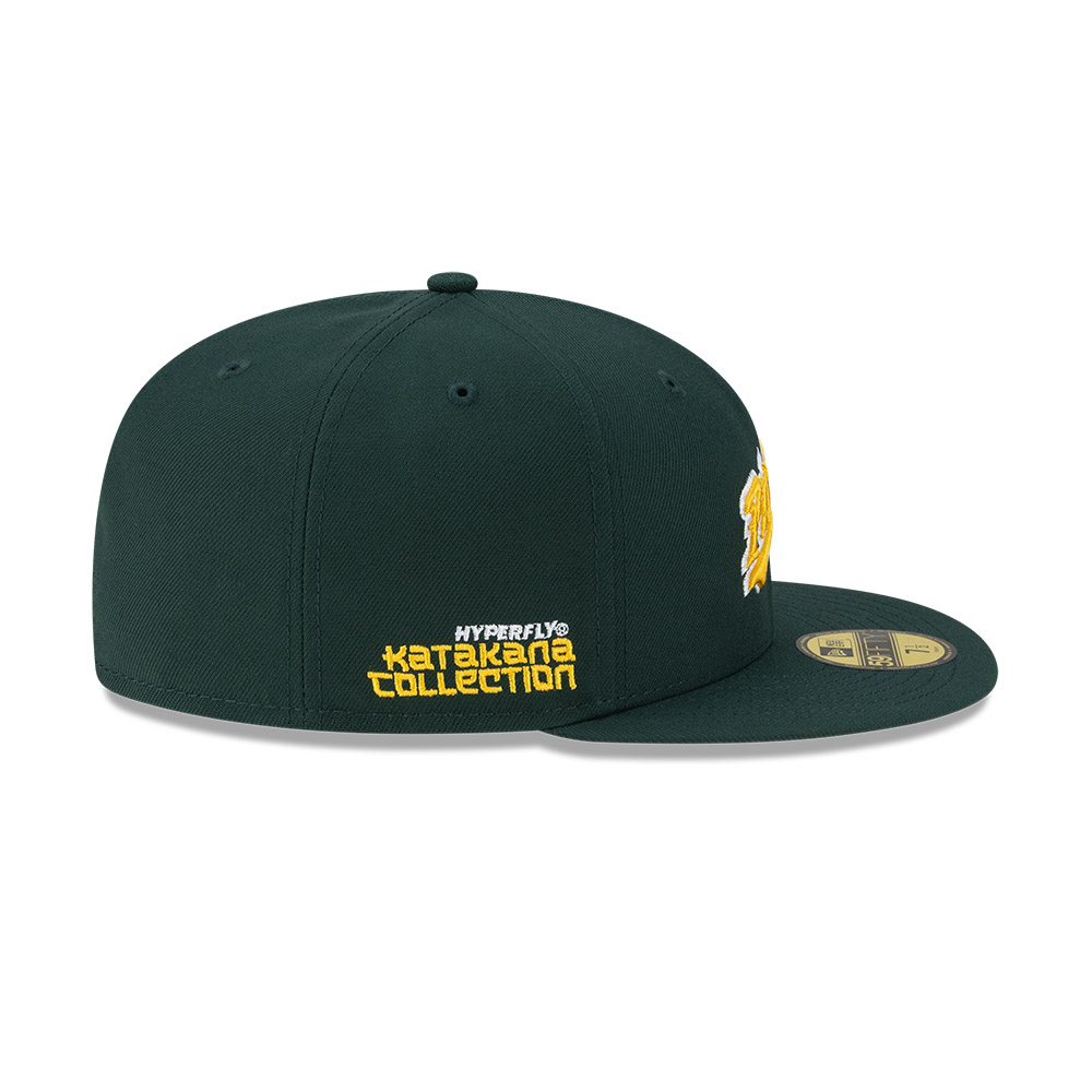 GORRA 59FIFTY OAKLAND ATHLETICS HYPERFLY X MLB 2025 VERDE - 6