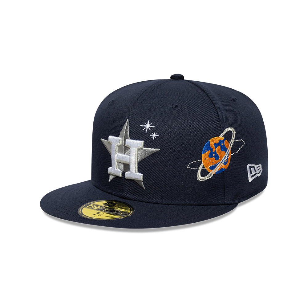 GORRA 59FIFTY MLB HOUSTON ASTROS PLANET ICON AZUL - 1