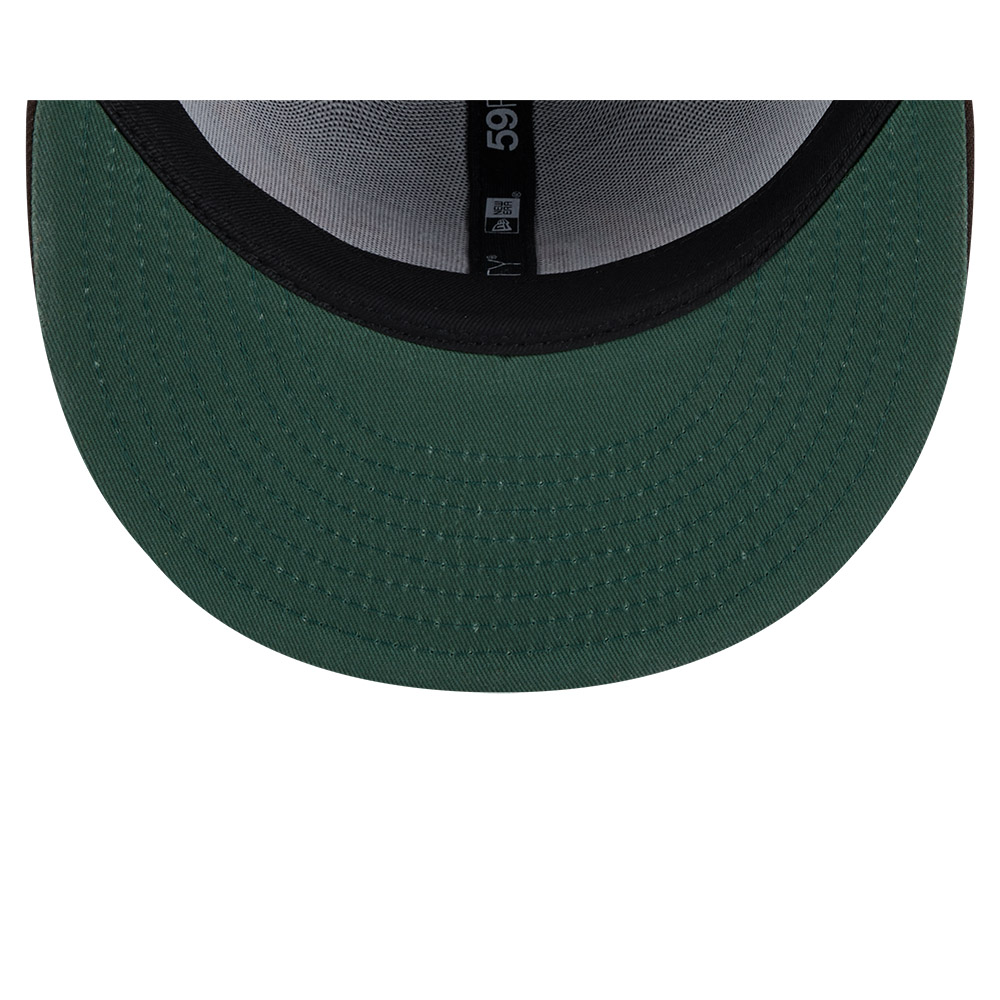 GORRA 59FIFTY MLB ATLANTA BRAVES MARRÓN - 7
