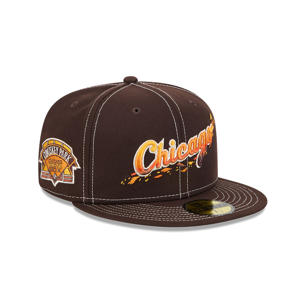 GORRA 59FIFTY MLB CHICAGO WHITE SOX MARRÓN - 2