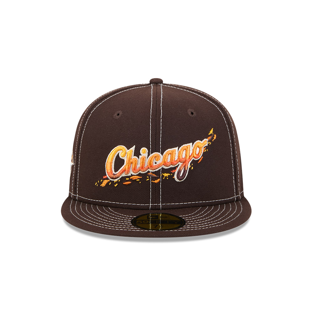 GORRA 59FIFTY MLB CHICAGO WHITE SOX MARRÓN - 3