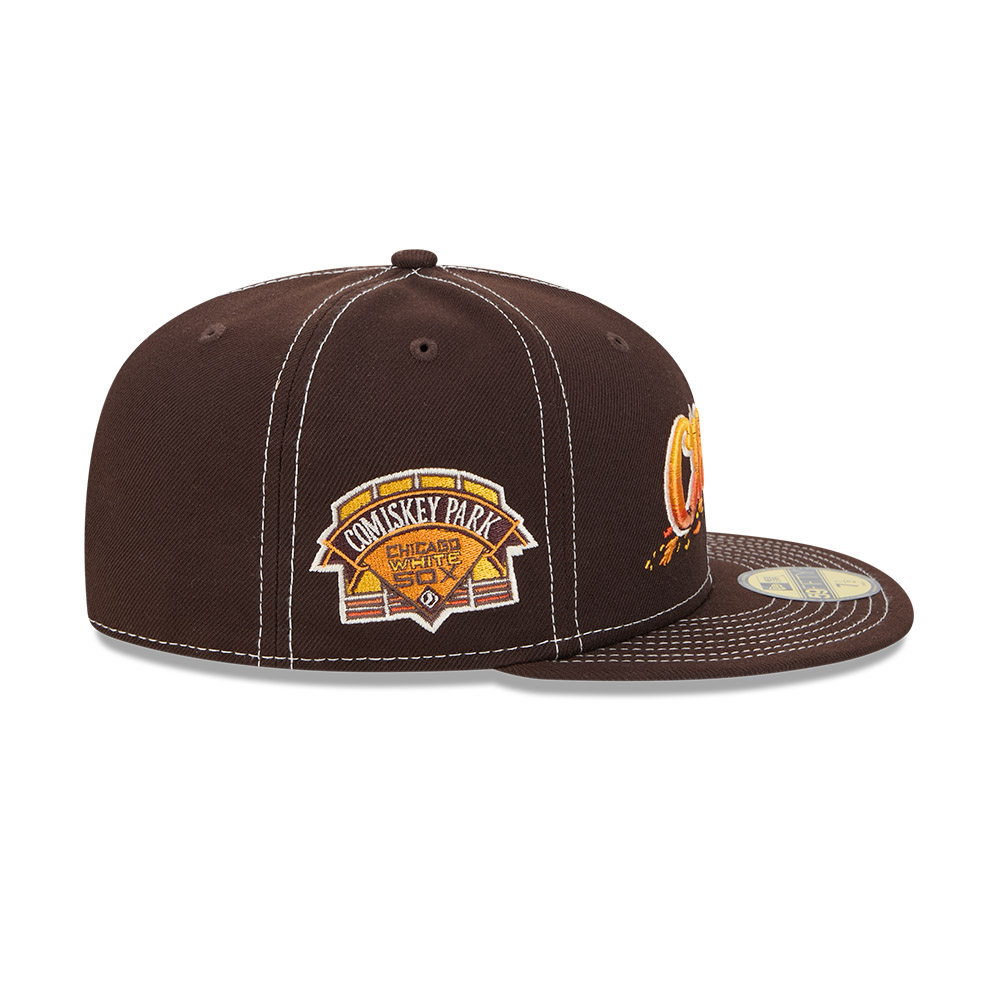 GORRA 59FIFTY MLB CHICAGO WHITE SOX MARRÓN - 4