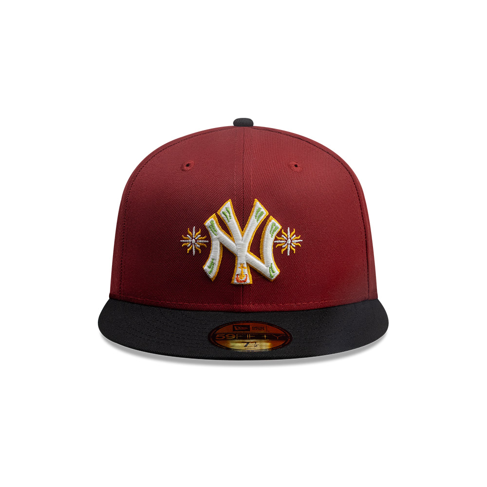 GORRA 59FIFTY NEW YORK YANKEES MLB CITY ELEMENTS ROJO - 4