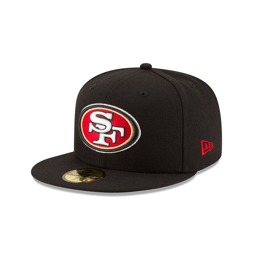 GORRA 59FIFTY NFL SAN FRANCISCO 49ERS NEGRO - 1