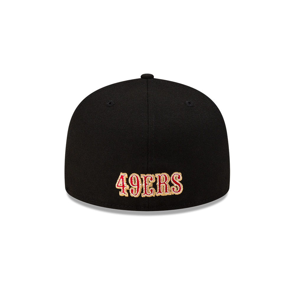 GORRA 59FIFTY NFL SAN FRANCISCO 49ERS NEGRO - 6