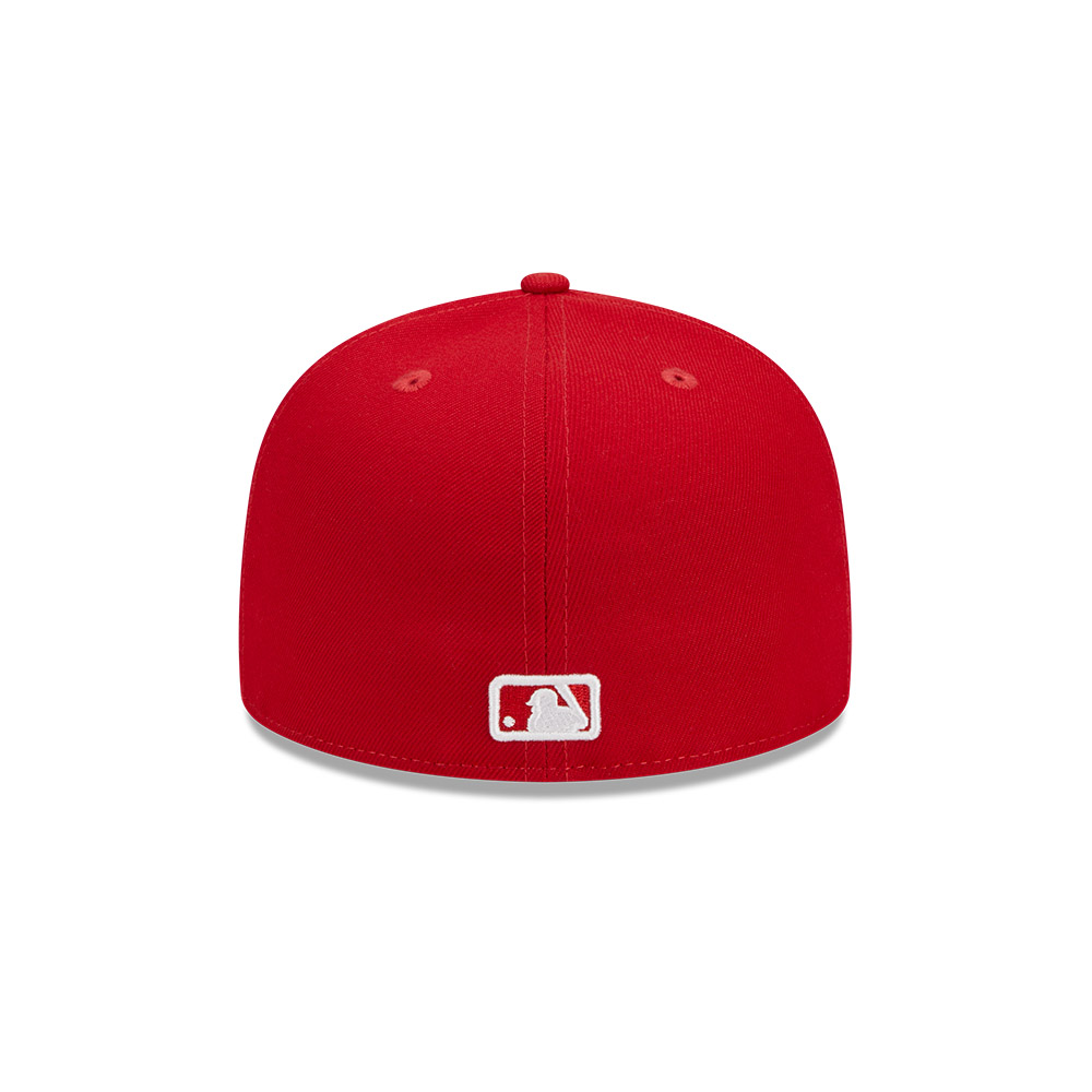 GORRA 59FIFTY MLB OAKLAND ATHLETICS EVERGREEN ROJO - 6