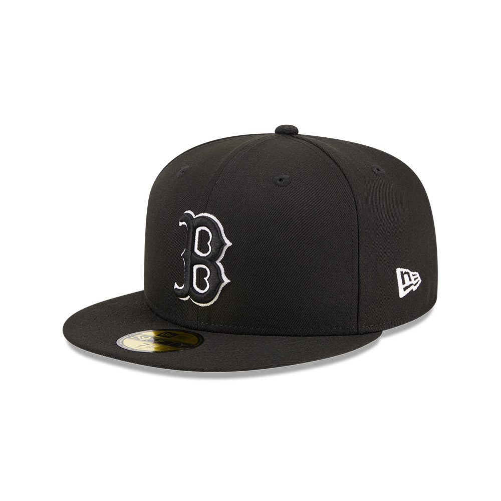 GORRA 59FIFTY MLB BOSTON RED SOX EVERGREEN NEGRO - 2